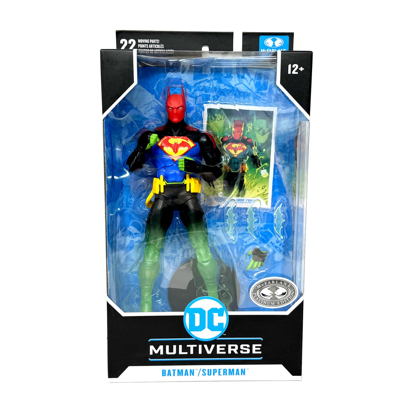 McFarlane DC Multiverse Batman-Superman Fusion Platinum Edition Action Figure