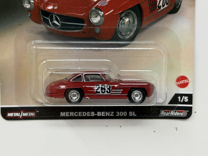 Hot Wheels Premium Jay Leno's Garage Mercedes-Benz 300 SL 1:64 Diecast