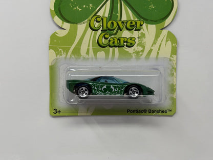 Hot Wheels Clover Cars Pontiac Banshee 1:64 Diecast Green