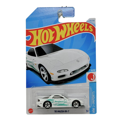 Hot Wheels HW J-Imports 1995 Mazda RX-7 1:64 Diecast