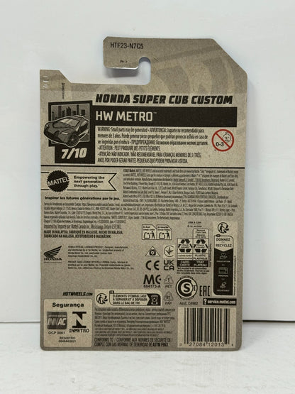 Hot Wheels Treasure Hunt HW Metro Honda Super Cub Custom 1:64 Diecast