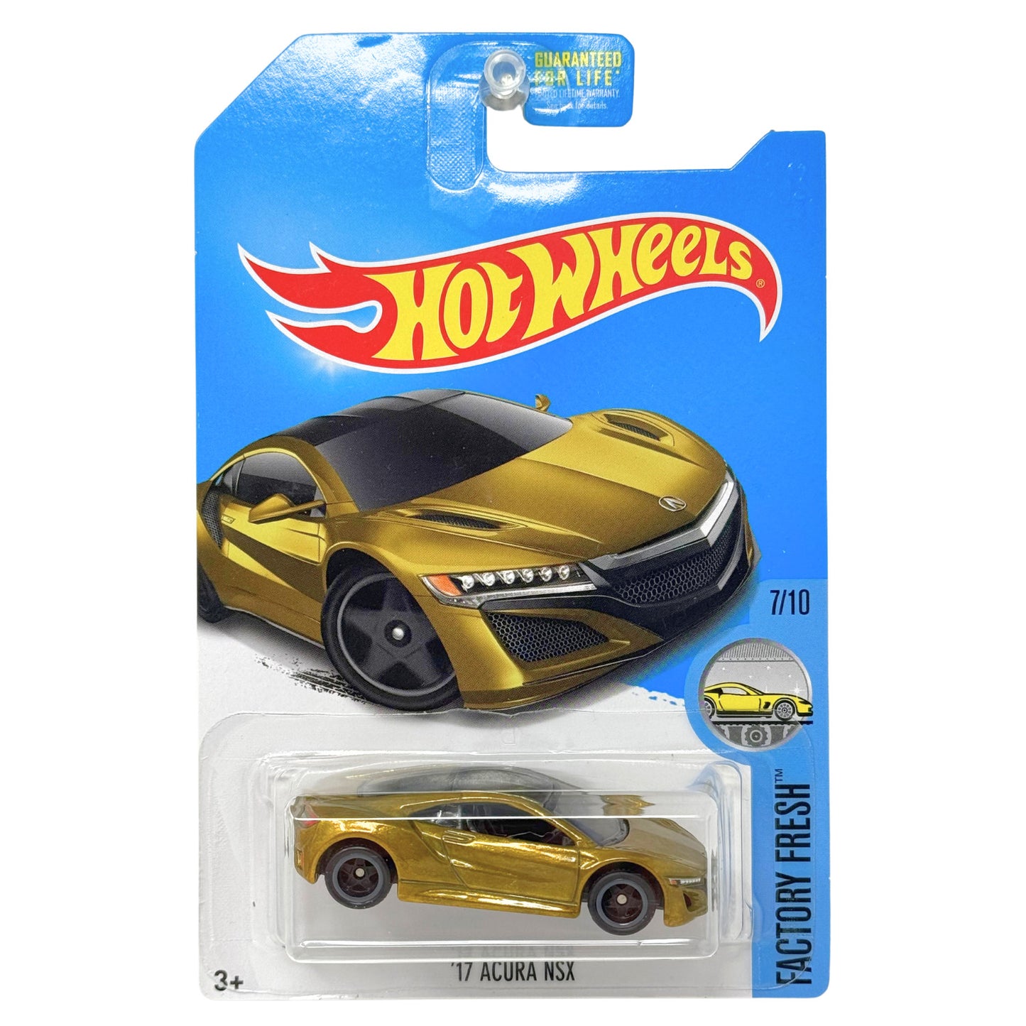 Hot Wheels Super Treasure Hunt 2017 Acura NSX Factory Fresh 1:64 Diecast