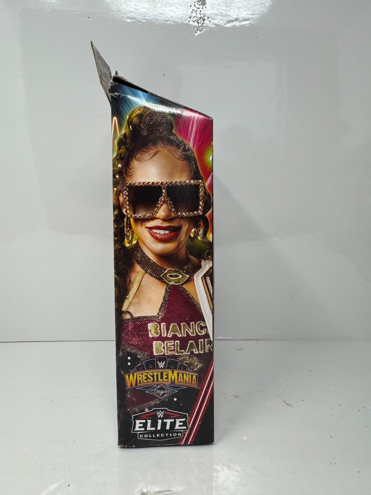 Mattel WWE Bianca Belair Wrestlemania Vegas Elite Wrestling Action Figure
