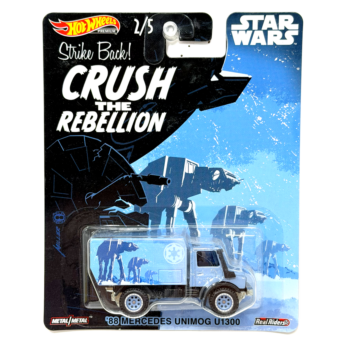 Hot Wheels Premium Star Wars 1988 Mercedes-Benz Unimog U1300 1:64 Diecast RRs