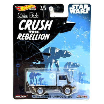 Hot Wheels Premium Star Wars 1988 Mercedes-Benz Unimog U1300 1:64 Diecast RRs