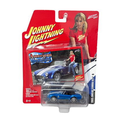 Johnny Lightning American Beauties 1965 Shelby Cobra 427 1:64 Diecast