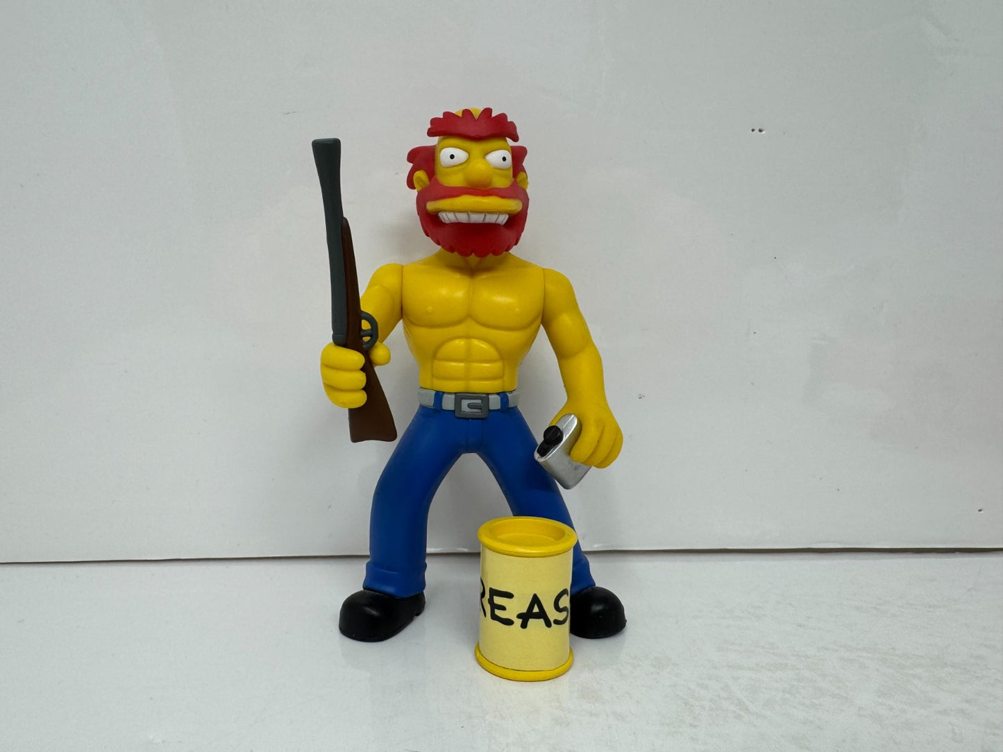 Simpsons World of Springfield Kilted Willie & Ragin Willie Figures Set Playmates