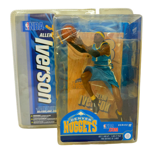 McFarlane NBA Allen Iverson Denver Nuggets Series 12 Figure