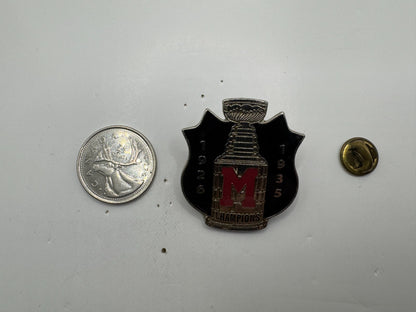 Montreal Maroons 1926 1935 Stanley Cup Champions NHL Lapel Pin