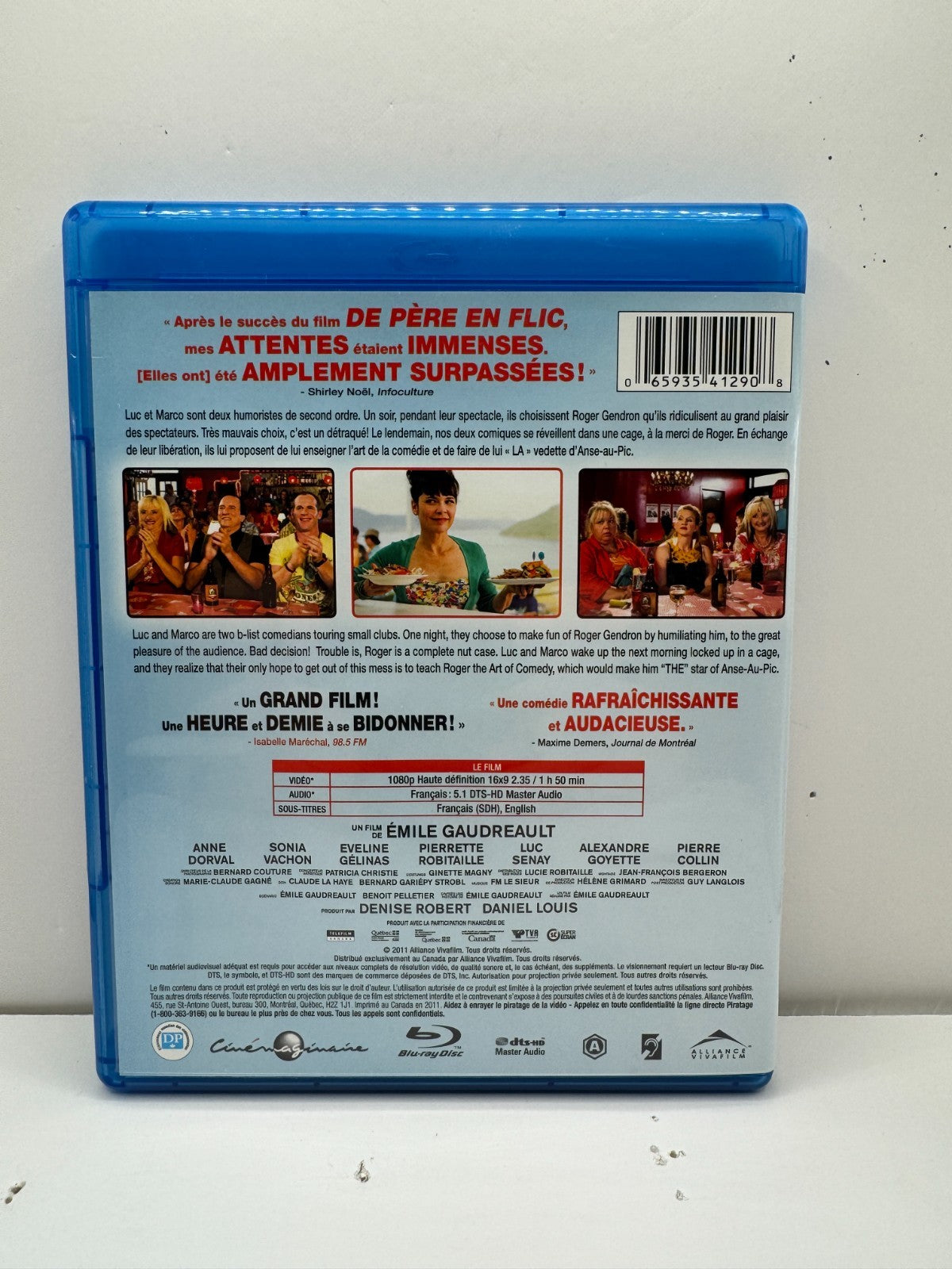 Le sens de l'humour (Blu-ray) Louis-José Houde Comedy Good Condition!!!