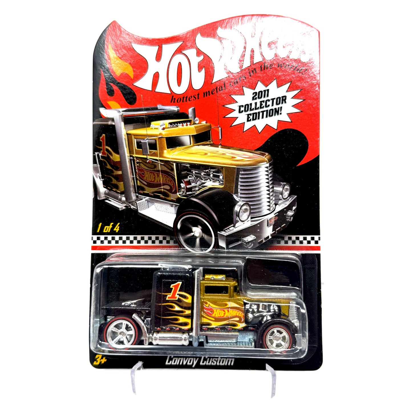 Hot Wheels 2011 Collector Edition Convoy Custom K-Mart Mail In 1:64 Diecast