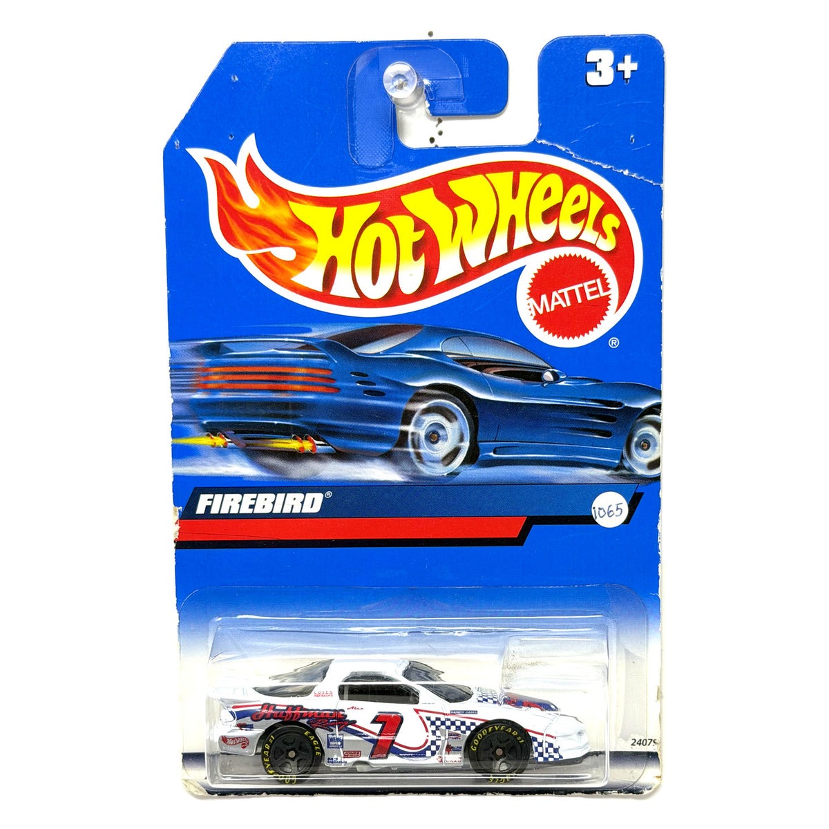 Hot Wheels Firebird Race Car 1:64 Diecast White
