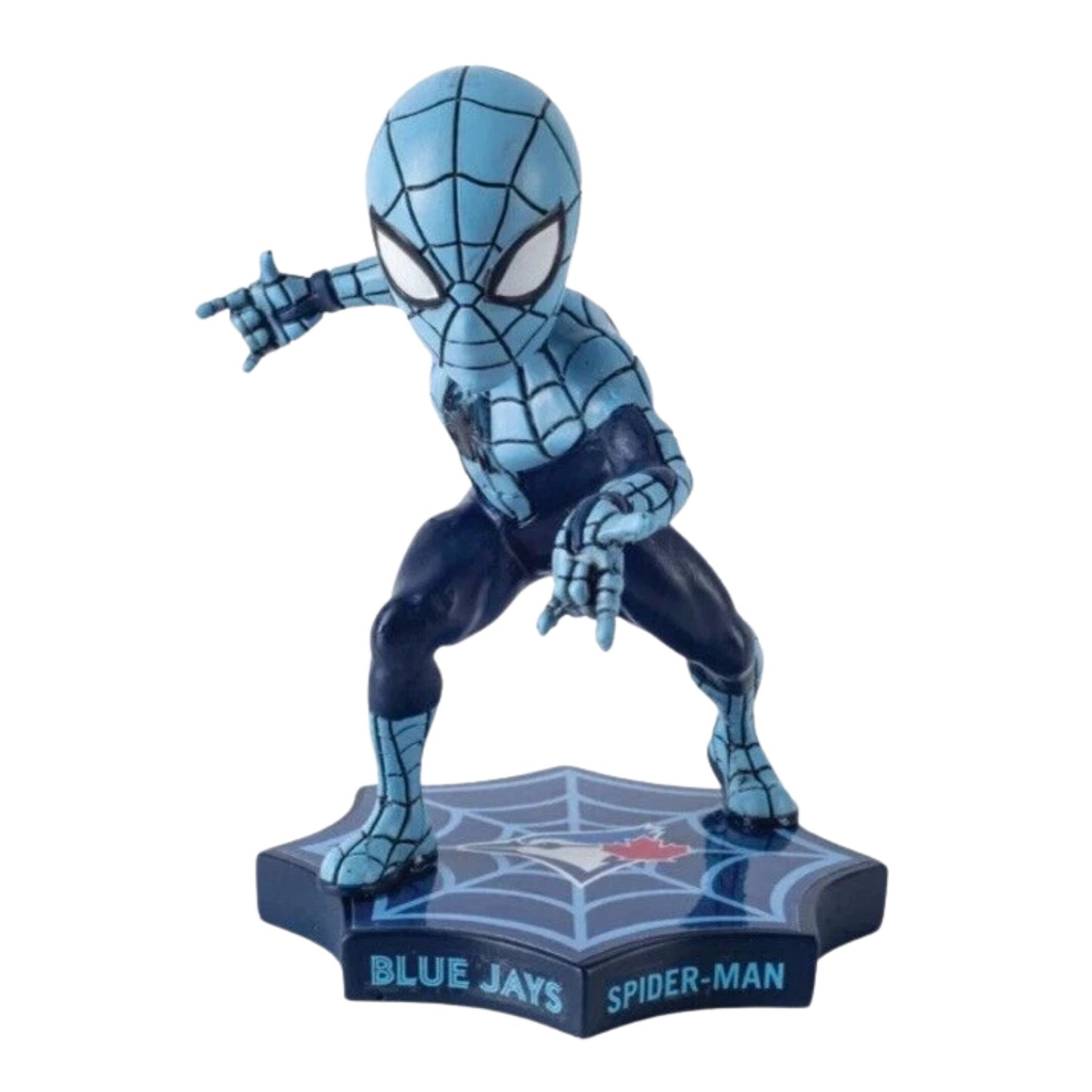 Toronto Blue Jays Spider-Man Figurine Marvel MLB Collectible Bobblehead