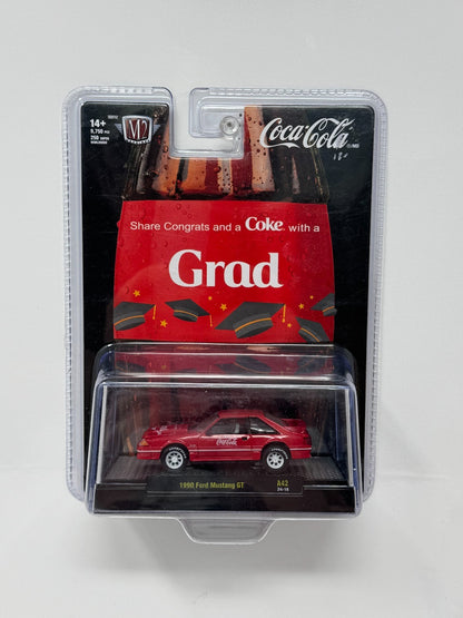 M2 Machines Coca-Cola Grad 1990 Ford Mustang GT 1:64 Diecast