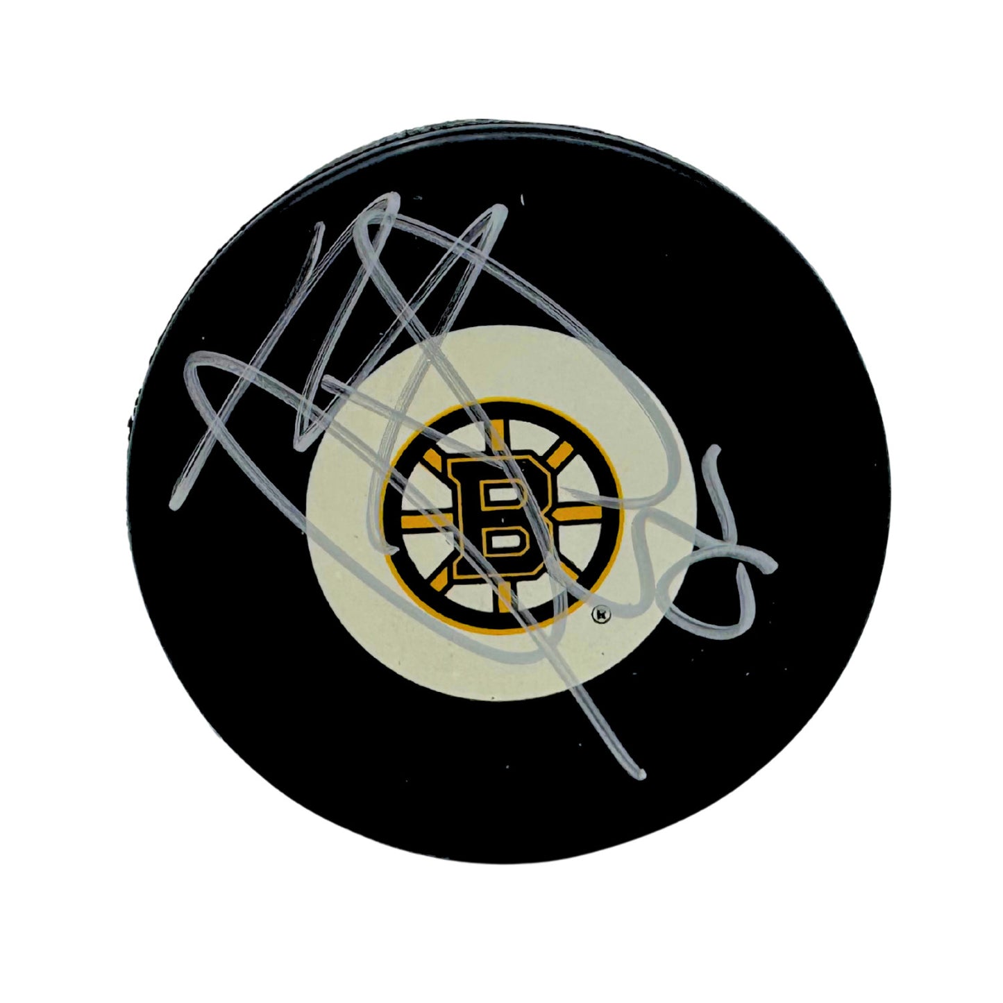 Malcolm Subban Boston Bruins Signed NHL Autograph Puck Silver Auto
