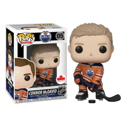 Funko Pop! Hockey Connor McDavid #05 Edmonton Oilers Exclusive Vinyl Figure