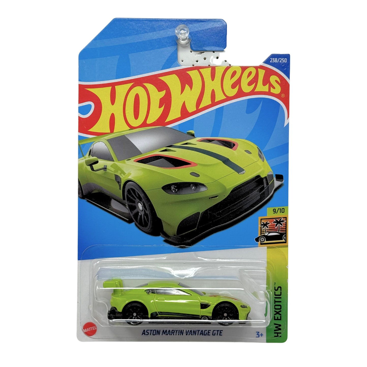 Hot Wheels Exotics Aston Martin Vantage GTE 1:64 Diecast Green