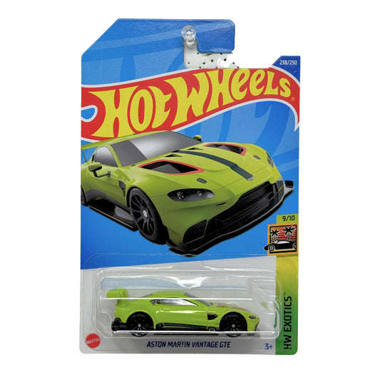 Hot Wheels Exotics Aston Martin Vantage GTE 1:64 Diecast Green