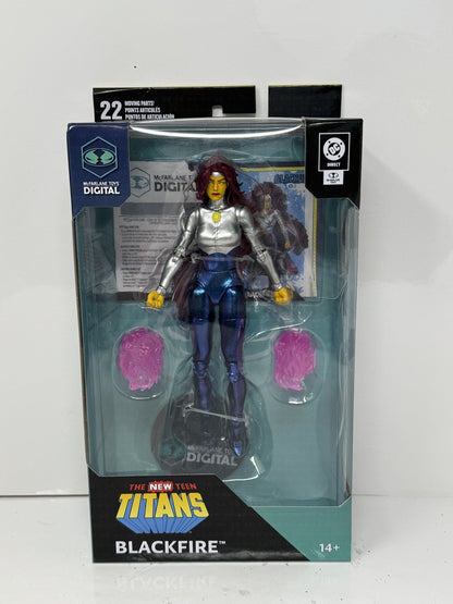 McFarlane DC Direct Digital The New Teen Titans Blackfire Action Figure