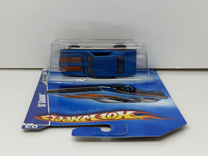 Hot Wheels Dream Garage 1967 Chevrolet Camaro 1:64 Diecast Blue