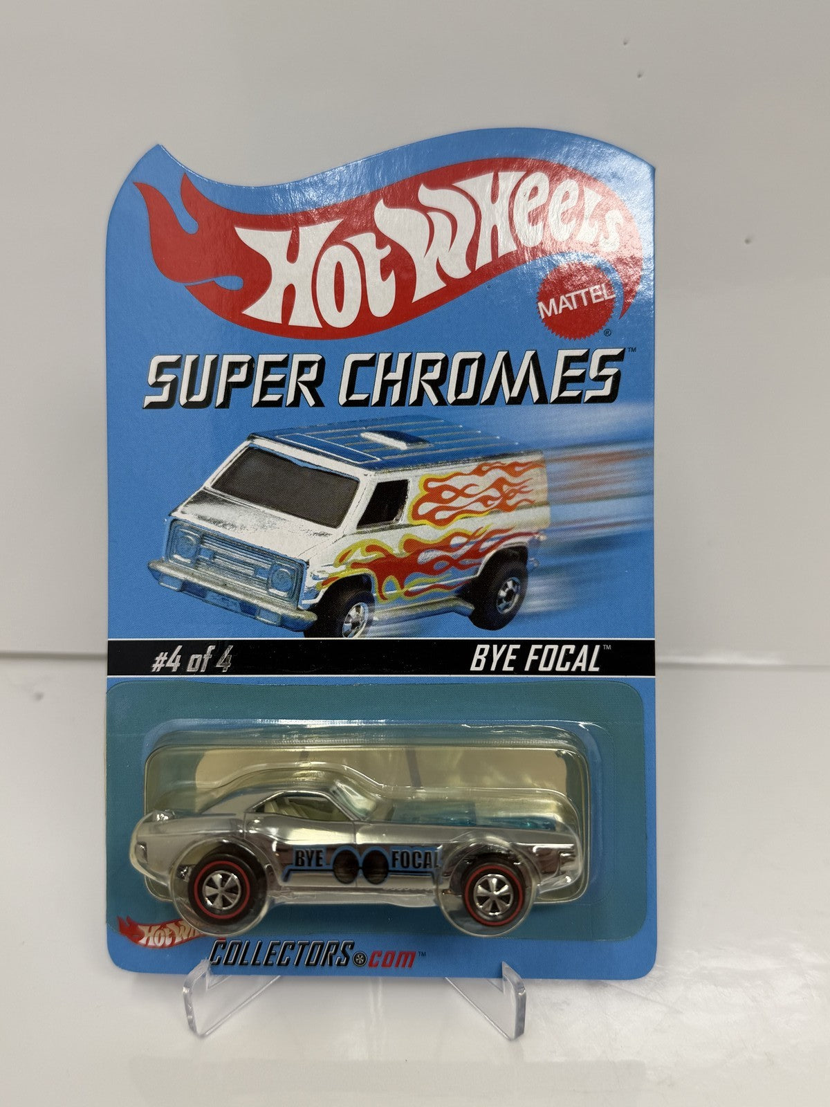 Hot Wheels RLC Red Line Club Super Chromes Bye Focal 1:64 Diecast 12041/12500