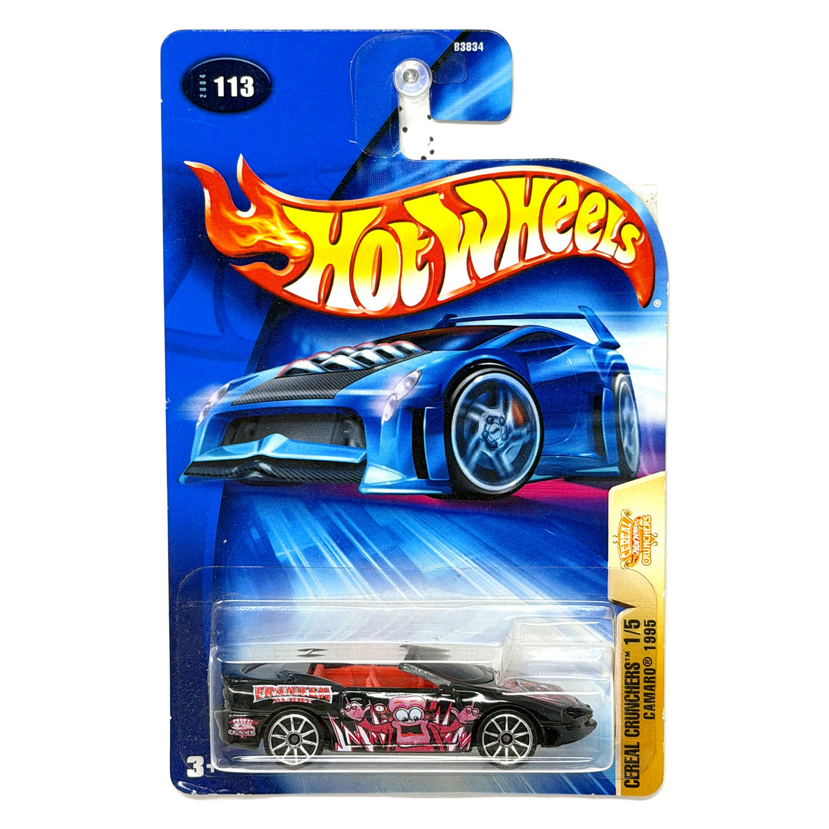 Hot Wheels Cereal Crunchers 1995 Chevrolet Camaro 1:64 Diecast Frankenberry