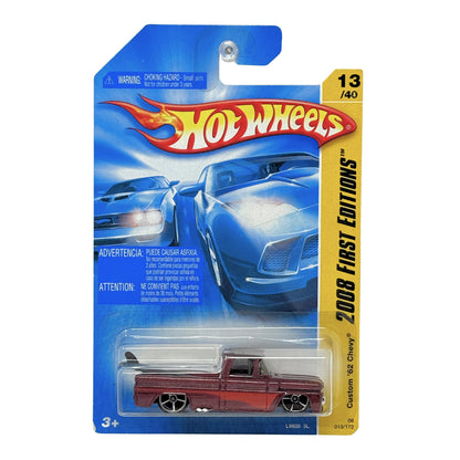 Hot Wheels First Editions Custom 1962 Chevy Pickup 1:64 Diecast