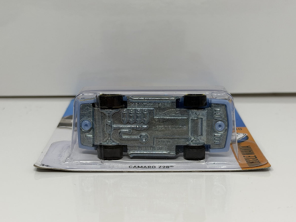 Hot Wheels Muscle Mania 1982 Camaro Z28 1:64 Diecast Light Blue
