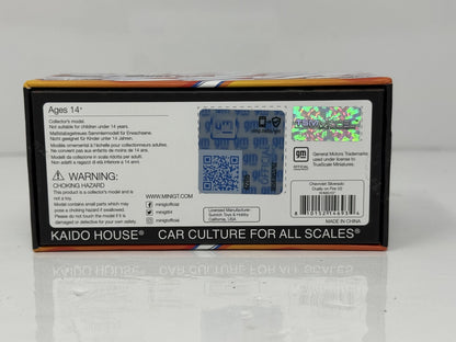 Kaido House MINI GT Chevrolet Silverado Dually On Fire V2 1:64 Diecast