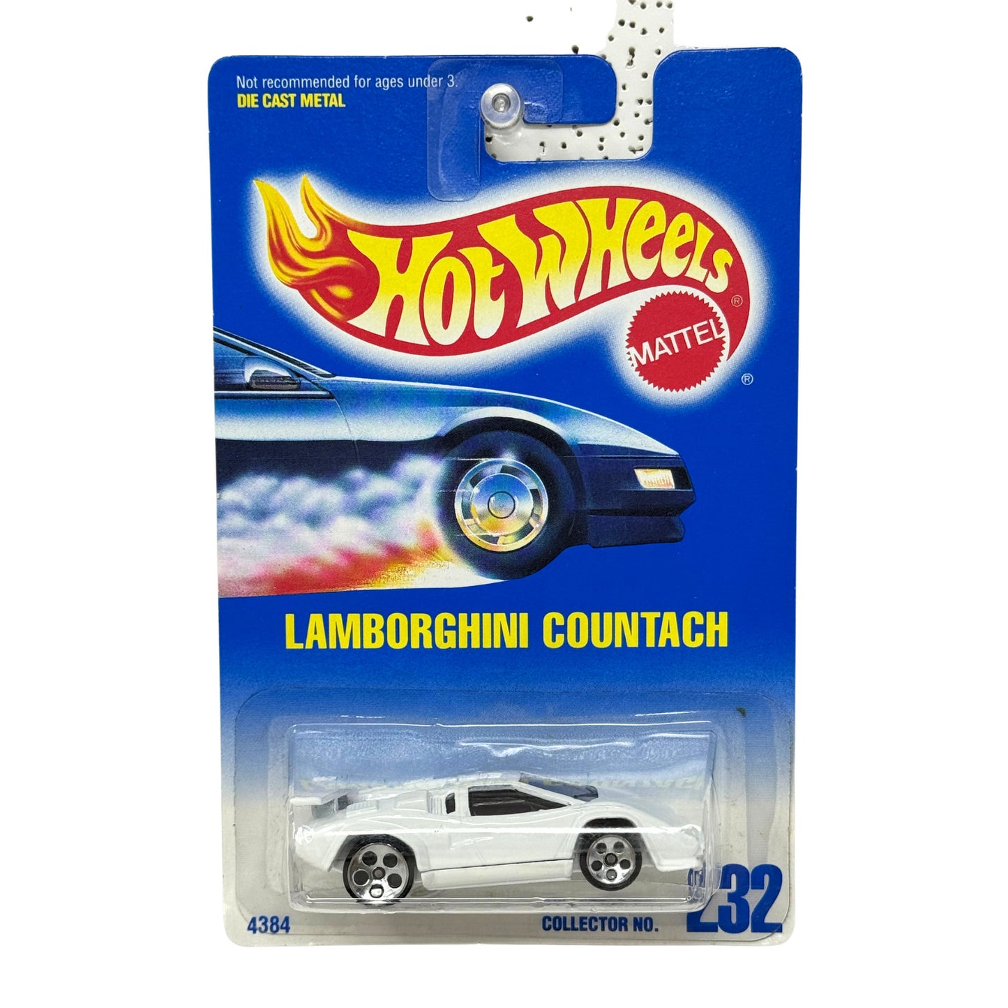 Hot Wheels Lamborghini Countach 1:64 Diecast White
