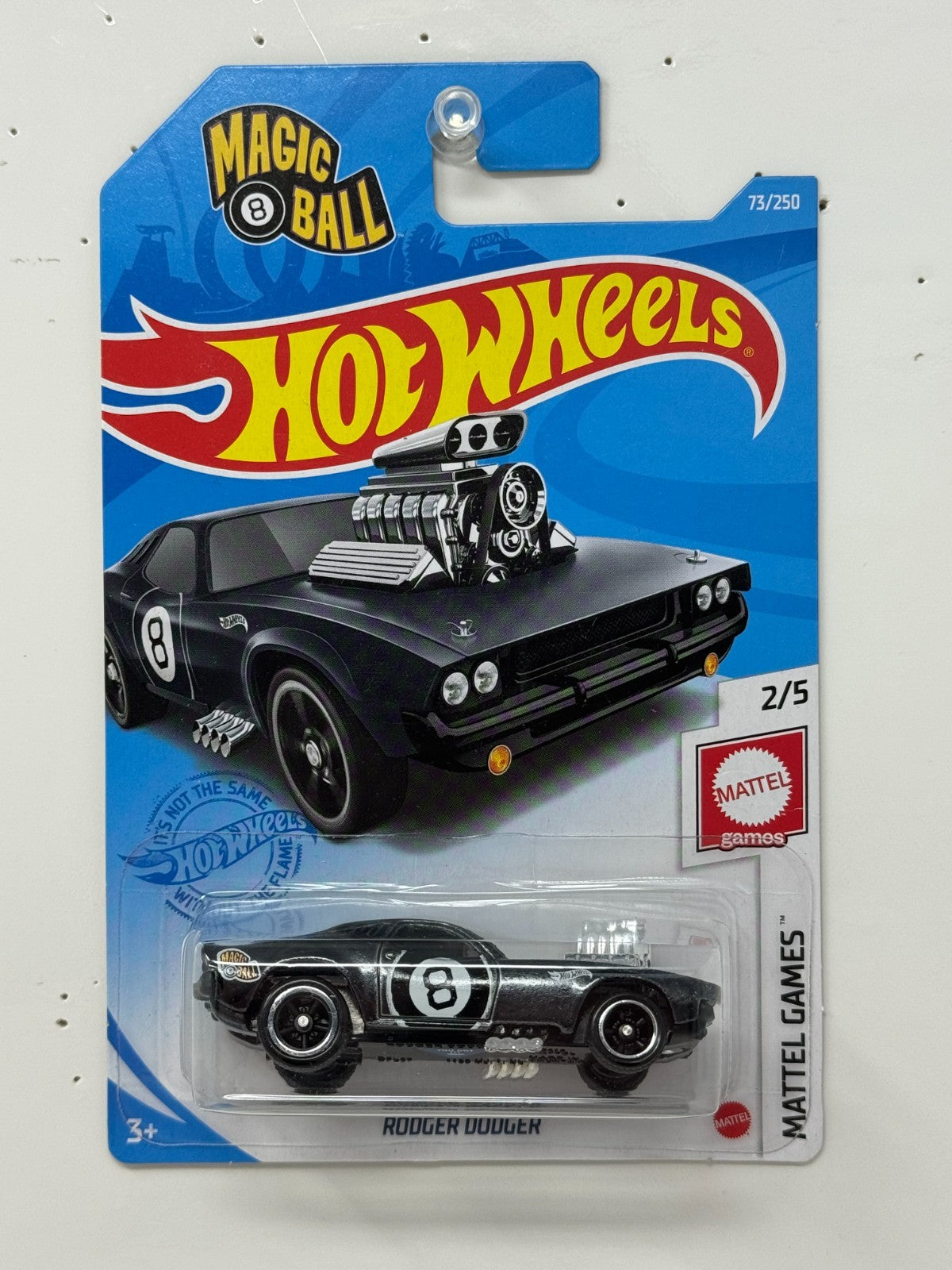 Hot Wheels Super Treasure Hunt Rodger Dodger Mattel Games 1:64 Diecast