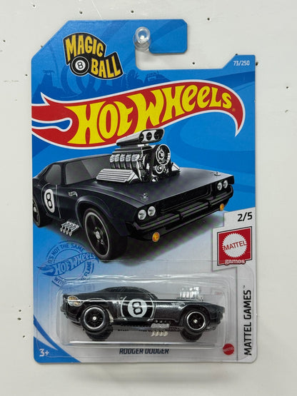 Hot Wheels Super Treasure Hunt Rodger Dodger Mattel Games 1:64 Diecast