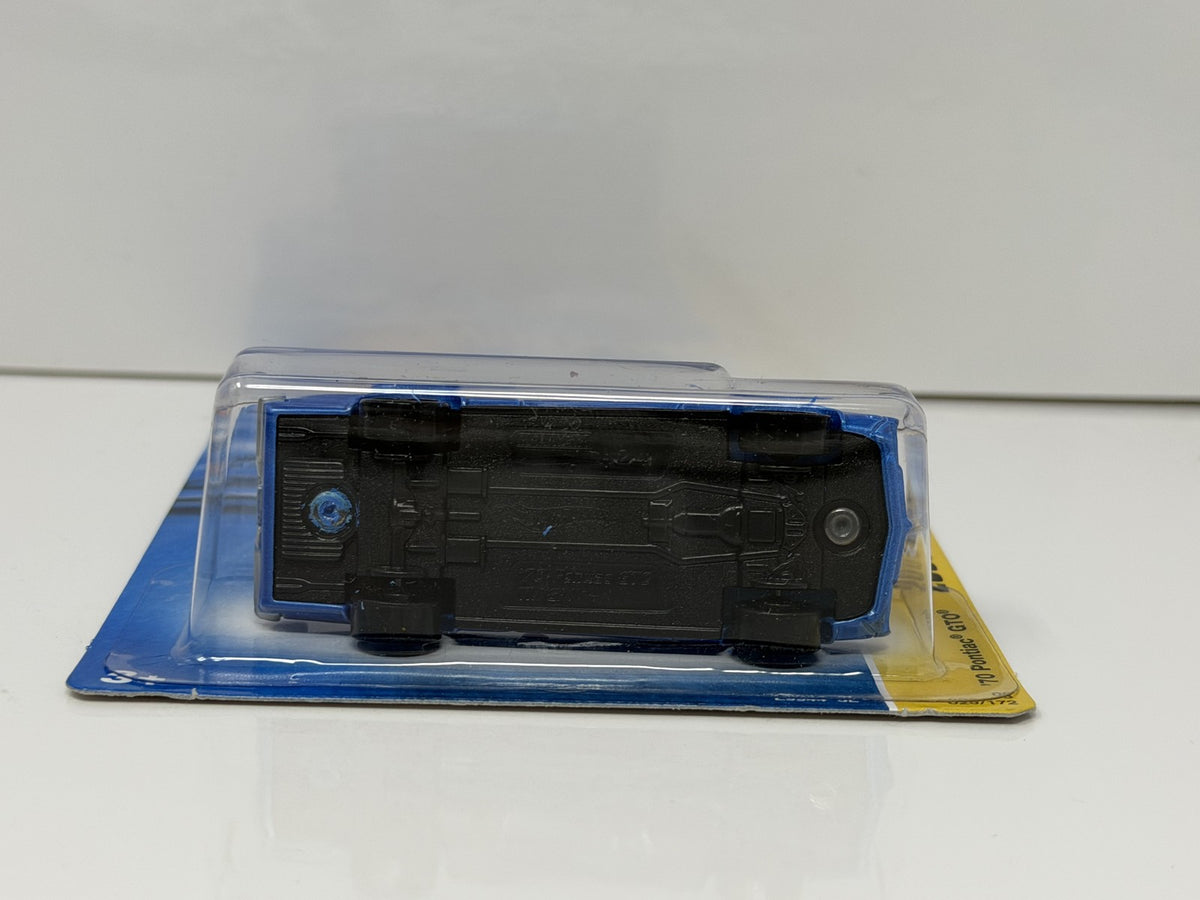 Hot Wheels 2008 First Editions 1970 Pontiac GTO 1:64 Diecast Blue