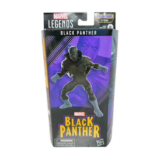 Marvel Legends Wakanda Forever Black Panther Action Figure w/ Attuma BAF Piece