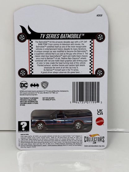 Hot Wheels RLC Red Line Club TV Series Batmobile 1:64 Diecast