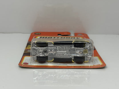 Matchbox 1941 Plymouth Coupe 1:64 Diecast Yellow