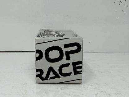 Pop Race Mercedes-Benz CLK-GTR Silver 1:64 Diecast