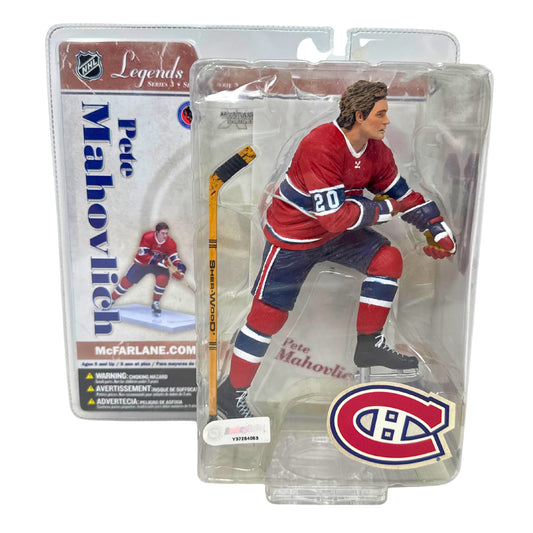 McFarlane NHL Pete Mahovlich Montreal Canadiens Legends Series 3 Figure