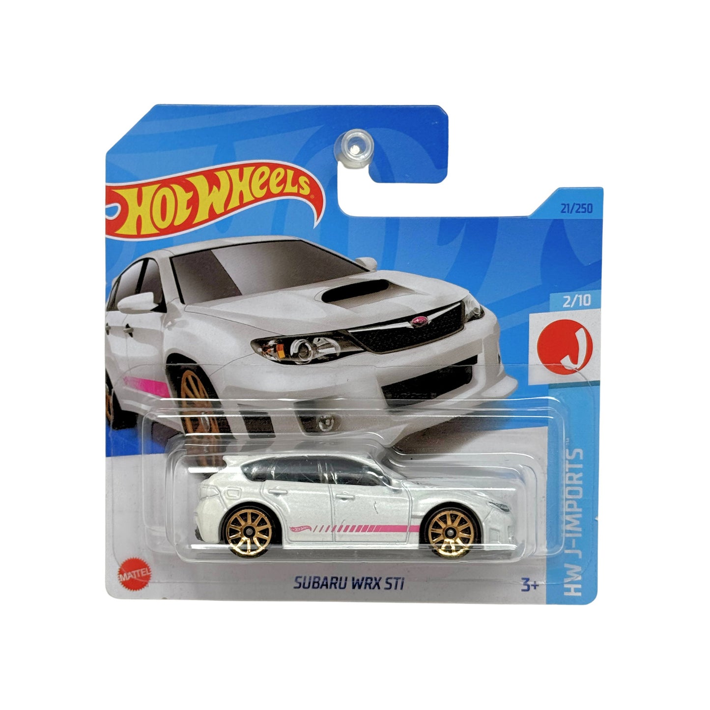 Hot Wheels J-Imports Subaru WRX STI 1:64 Diecast Short Card