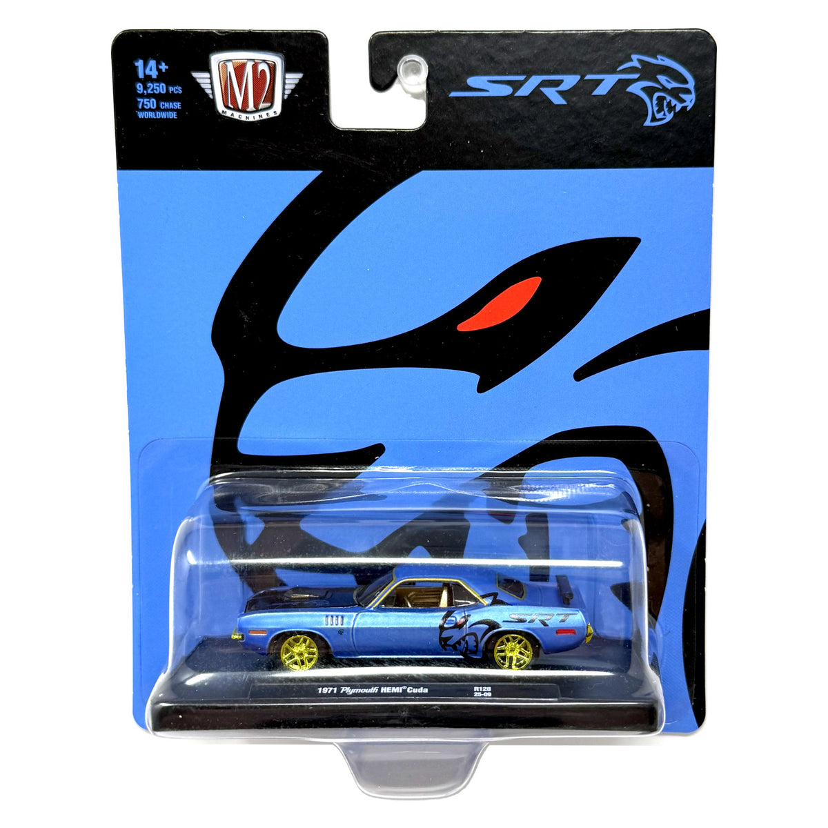 M2 Machines SRT 1971 Plymouth HEMI Cuda CHASE 1:64 Diecast