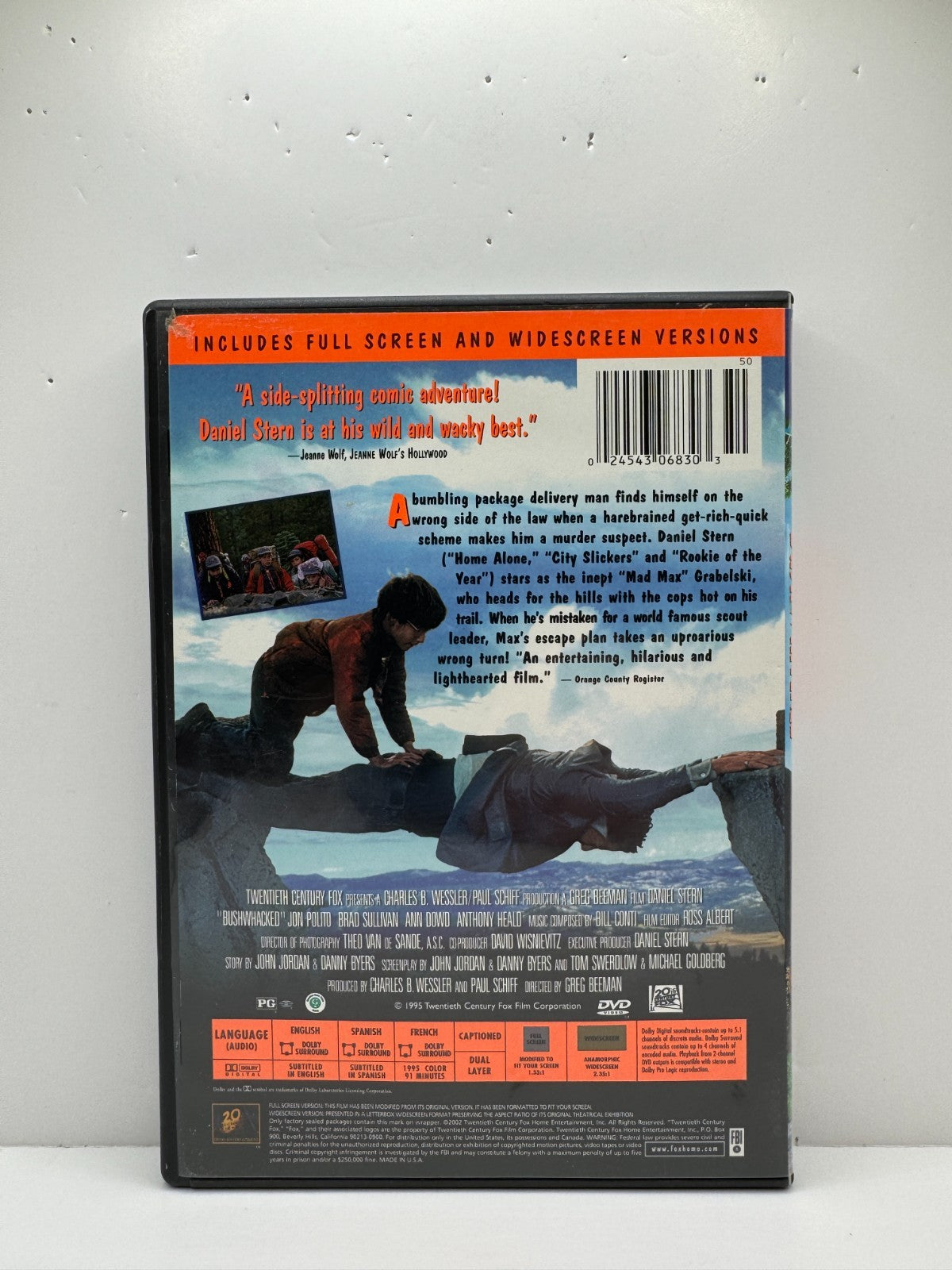 Bushwhacked (DVD) Daniel Stern Comedy