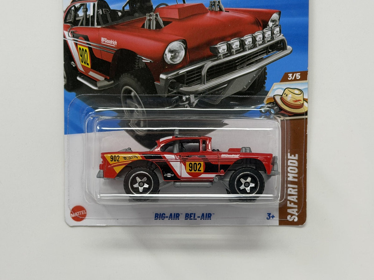 Hot Wheels Safari Mode Big-Air Bel-Air Red 1:64 Diecast