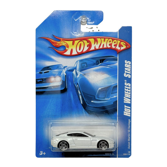 Hot Wheels Stars Aston Martin V8 Vantage 1:64 Diecast White