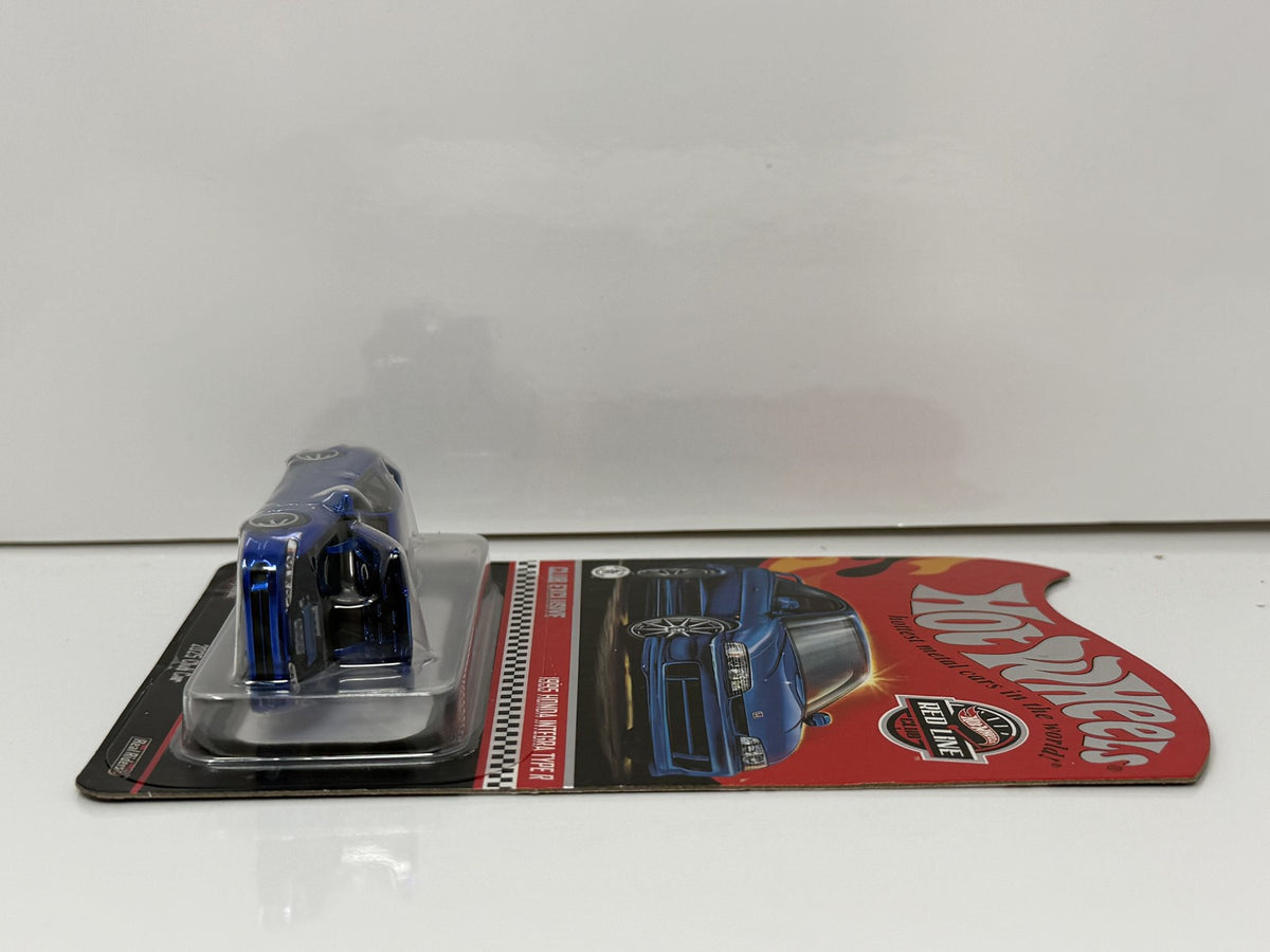 Hot Wheels RLC Red Line Club Car 1995 Honda Integra Type R 1:64 Diecast Blue