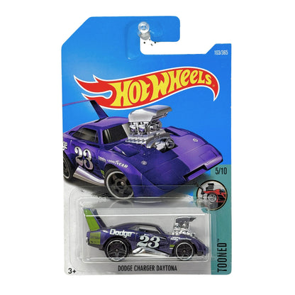 Hot Wheels Tooned Dodge Charger Daytona 1:64 Diecast Purple