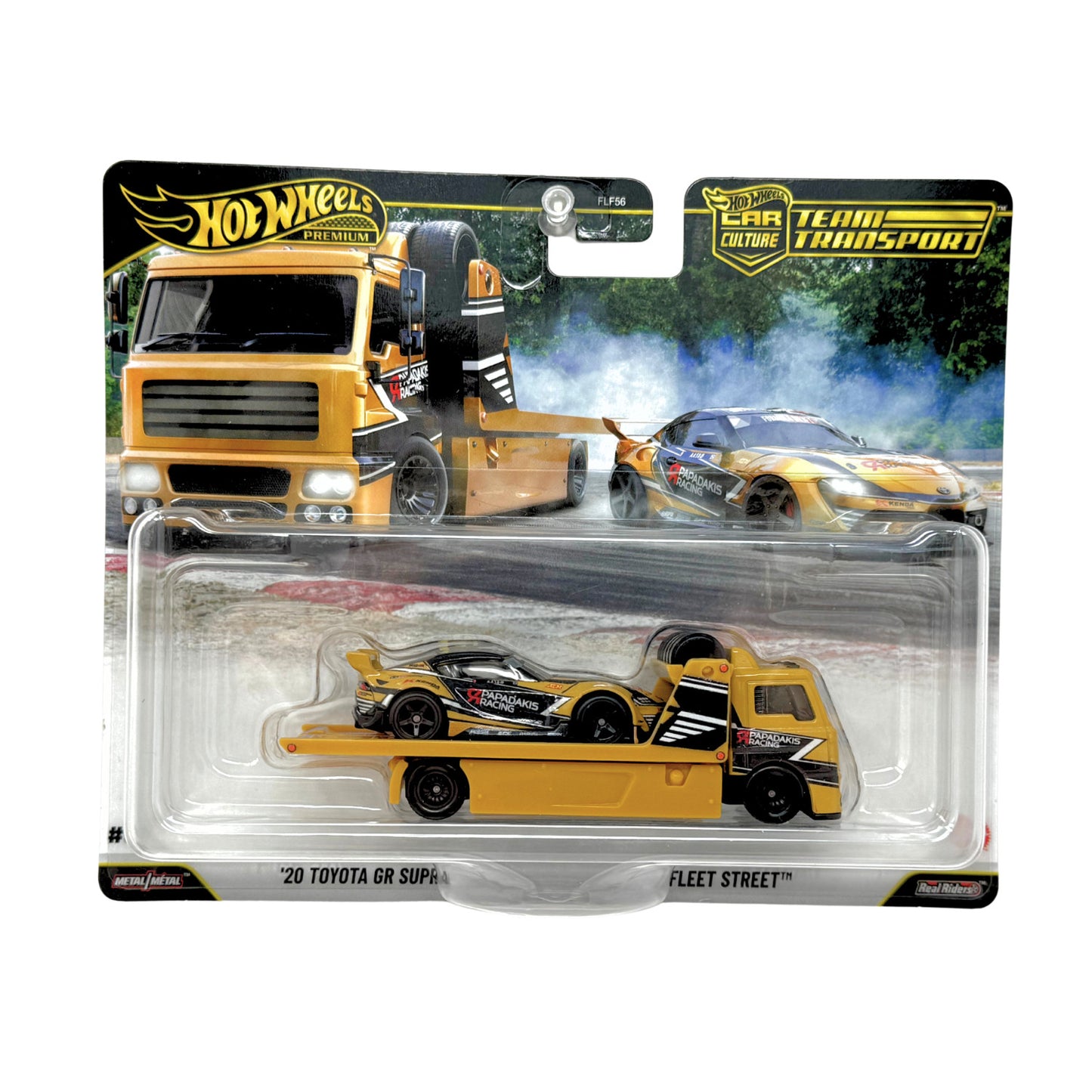 Hot Wheels Team Transport #86 2020 Toyota GR Supra Fleet Street 1:64 Diecast