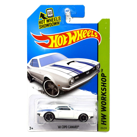 Hot Wheels HW Workshop 1968 COPO Camaro 1:64 Diecast White