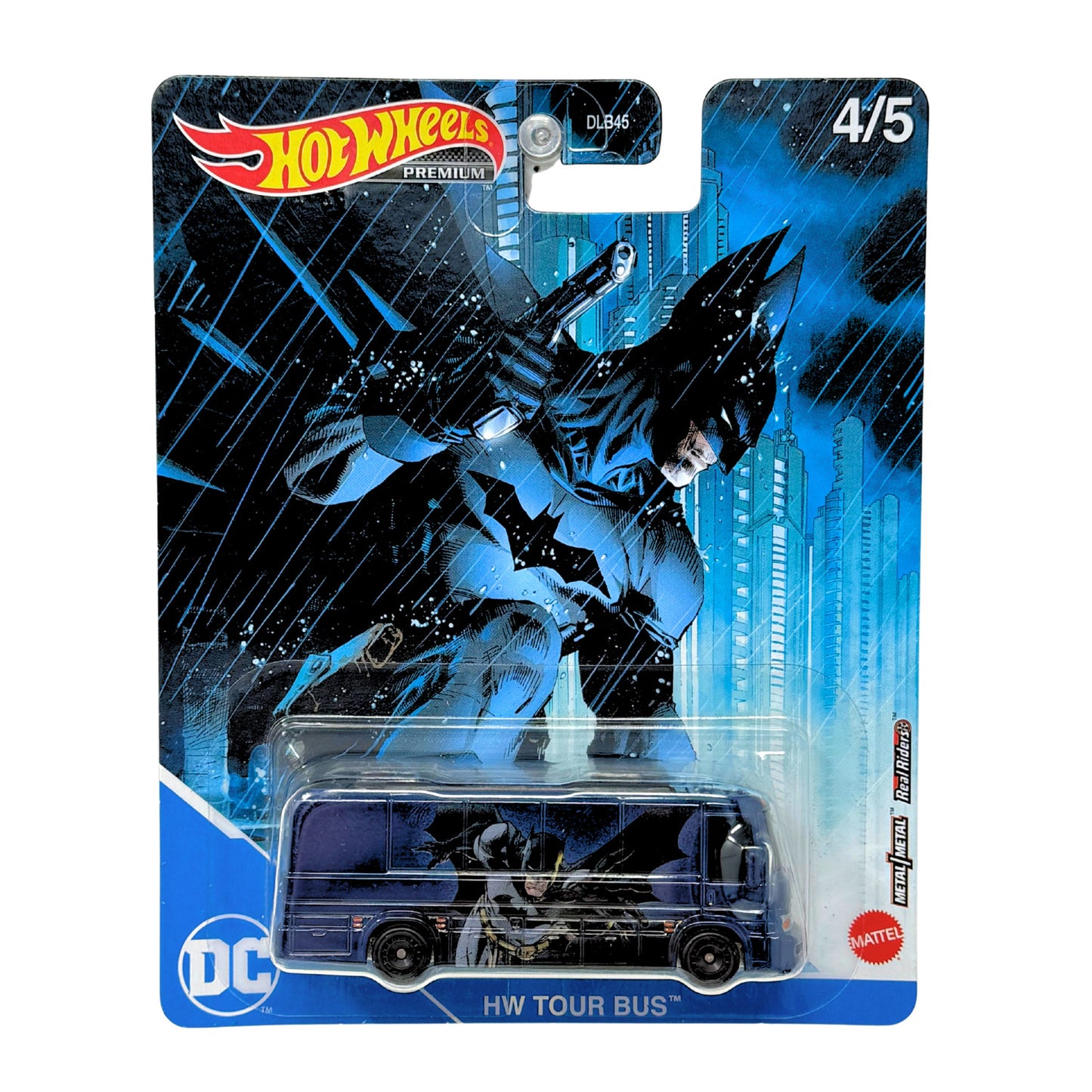 Hot Wheels Premium DC Batman HW Tour Bus 1:64 Diecast