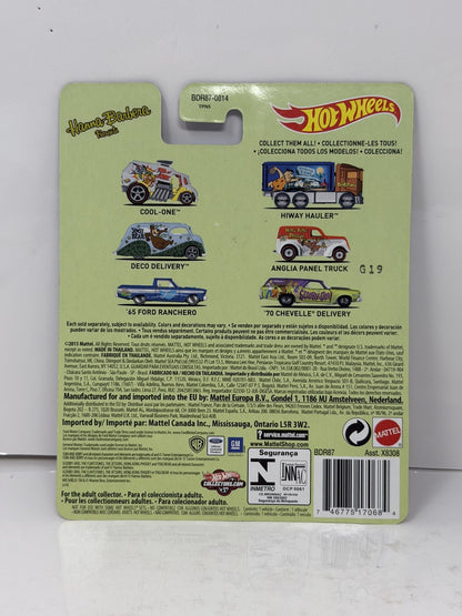Hot Wheels The Flintstones Bedrock Bowl Hiway Hauler 1:64 Diecast Real Riders