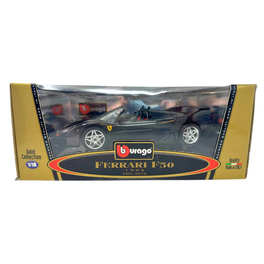 Bburago 1995 Ferarri F50 Gold Collection 1:18 Diecast